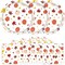 40 Pcs Thanksgiving Paper Plates(Multicolor)9 x 9 x 0.2 inches